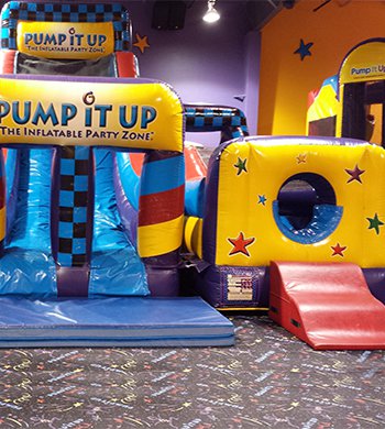 Inflatables at Pump It Up