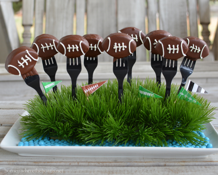 Football Cake Pops