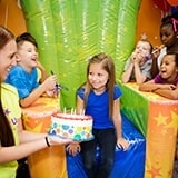 Pump It Up is one of the best birthday party places for kids