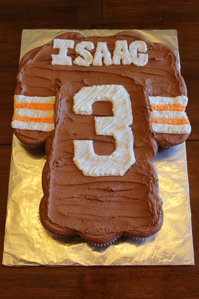 Football Jersey Birthday Cake