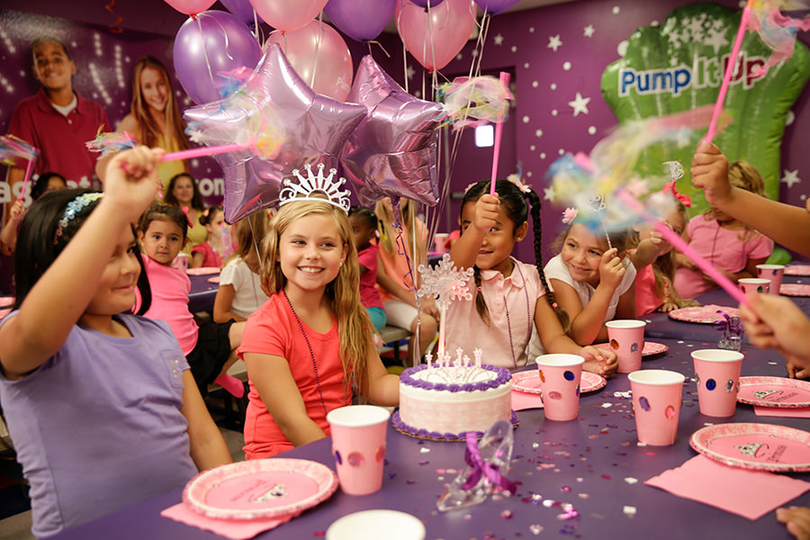 Make your child a prince or princess for a day with Pump It Up.