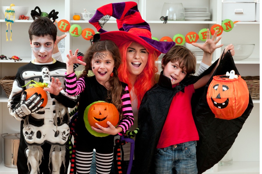 At Home Halloween Party