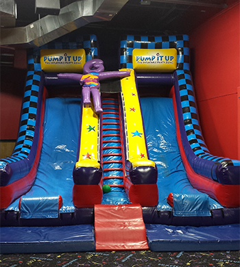 Double Lane Slide - Inflatable 