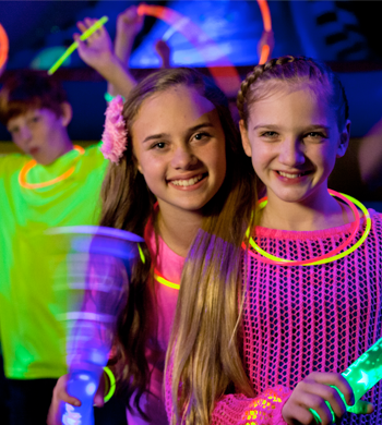 Turn down the lights and pump up the fun